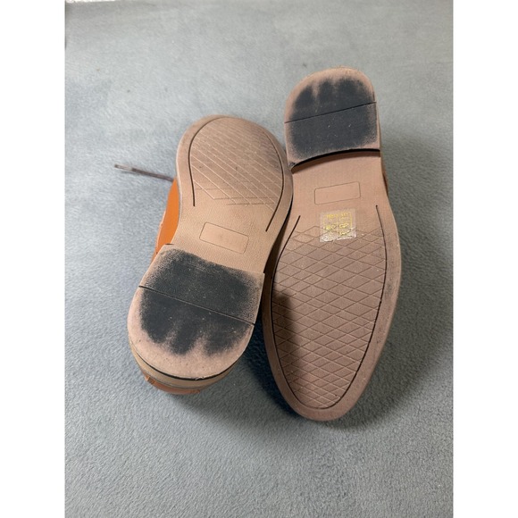 Bruno Marc Dress Shoes Mens Size 9 Brown Cap Toe Derby Oxford Lace Up Casual - Picture 8 of 8